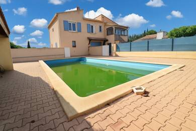 Villa à vendre 332 000 € 7 pièces 6 chambres 170 m² 1 147 m² de terrain Nissan Lez Enserune 34440