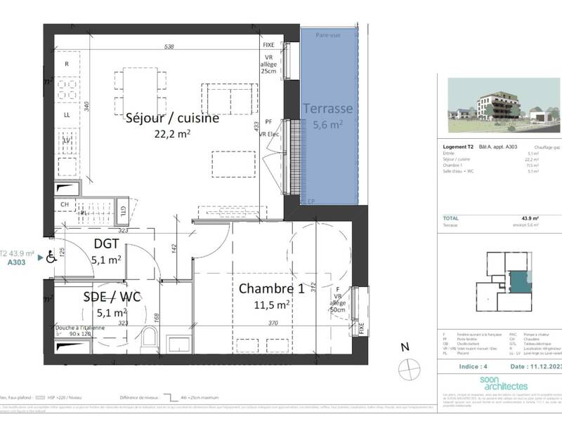 Maison à vendre, 44m², GIBERVILLE