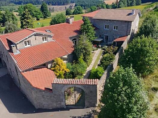 Maison à vendre 550 000 € 12 pièces 4 chambres 446 m² 9 534 m² de terrain Saint-Romain-Lachalm 43620