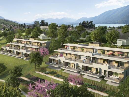 Appartement à vendre - neuf 494 000 € 4 pièces 3 chambres 81,4 m² RDC Brison-Saint-Innocent 73100