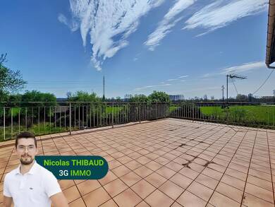 Villa à vendre 289 000 € 6 pièces 4 chambres 163 m² 1 190 m² de terrain Proche Couronne Charvieu-Chavagneux 38230