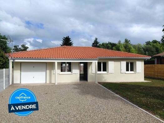 Maison de plain-pied à vendre 345 000 € 4 pièces 3 chambres 101 m² 619 m² de terrain Saint-Selve 33650