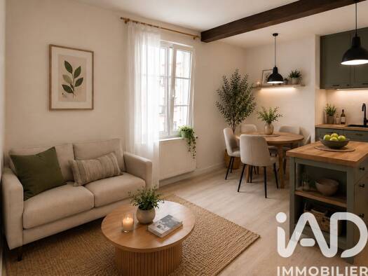 Maison de ville à vendre 130 000 € 2 pièces 1 chambre 53 m² La Bastide Libourne 33500