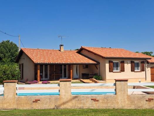 Maison de plain-pied à vendre 345 000 € 5 pièces 4 chambres 120 m² 1 250 m² de terrain Cambernard 31470
