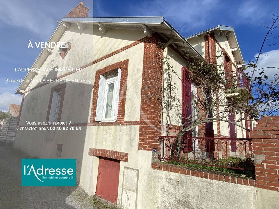 Maison à vendre, 42m², LA BERNERIE EN RETZ
