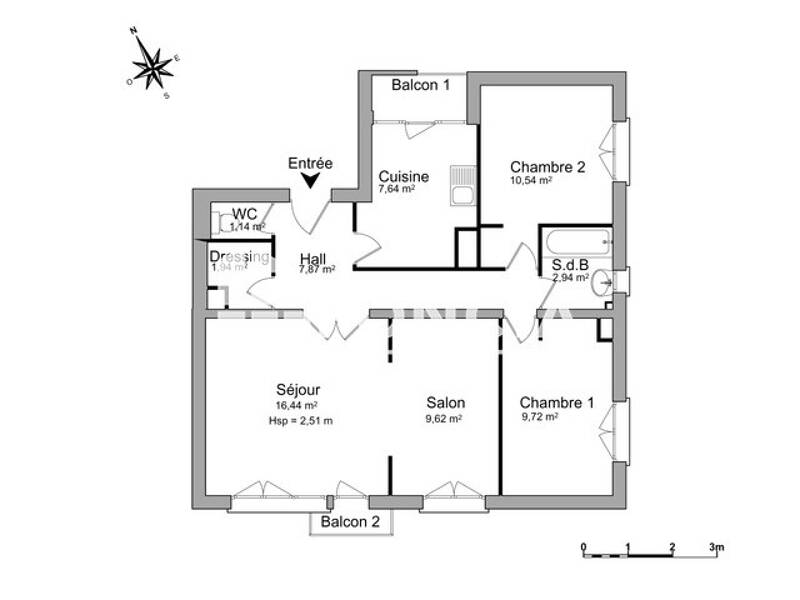 Maison à louer, 68m², LE PLESSIS TREVISE