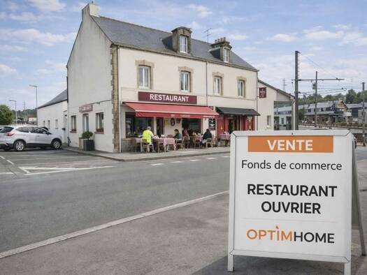 Restaurant à vendre Fonds de commerce 109 200 € 112 m² d'espace de restauration Malansac 56220