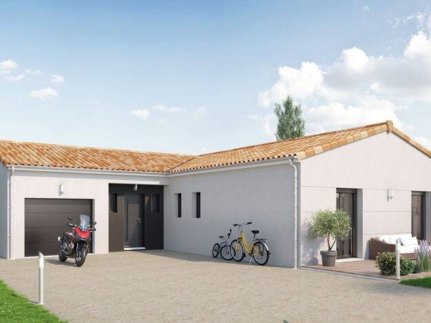 Terrain avec maison neuve à vendre 256 974 € 5 pièces 4 chambres 120 m² 590 m² de terrain May-sur-Èvre 49122