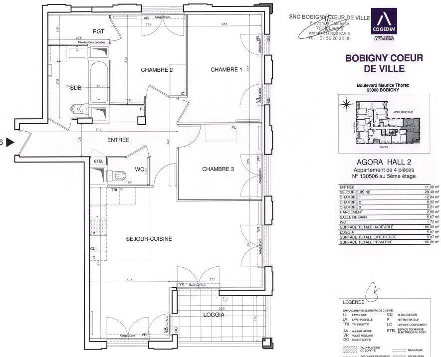 Maison à louer, 81m², BOBIGNY