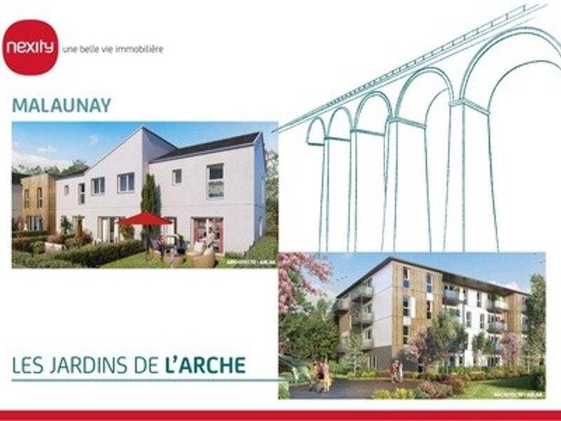 Maison à louer, 59m², MALAUNAY