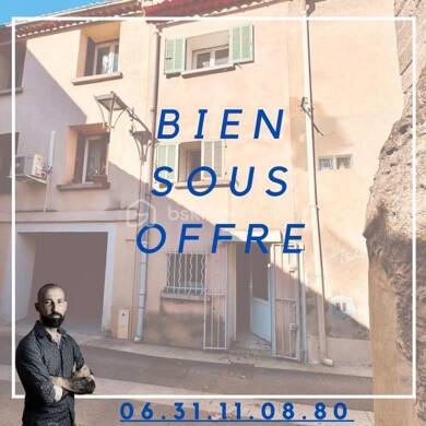 Maison à vendre 62 000 € 5 pièces 1 chambre 70 m² Centre Ville Sorgues 84700