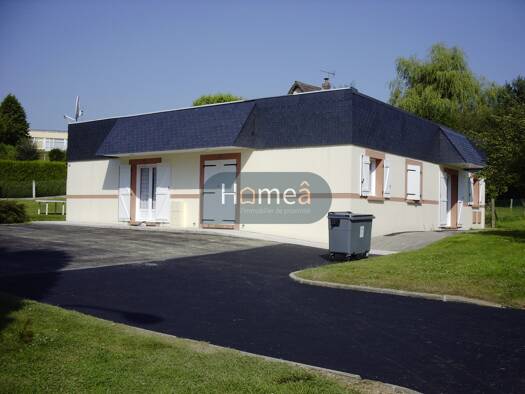 Maison de plain-pied à vendre 433 000 € 8 pièces 1 chambre 160 m² 625 m² de terrain Barentin 76360