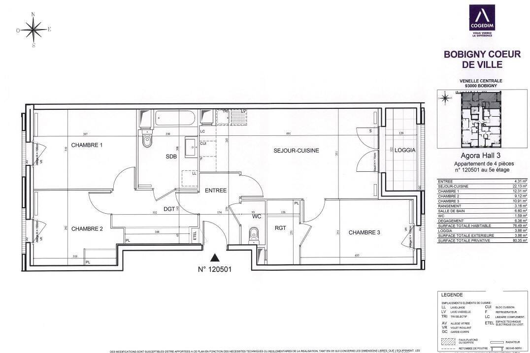 Maison à louer, 76m², BOBIGNY