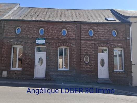 Maison jumelée à vendre 157 000 € 7 pièces 3 chambres 126 m² 12 m² de terrain Bermerain 59213