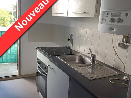 Appartement à louer 495 € 2 pièces 1 chambre 34,8 m² RDC Moulin à Vent-Vertefeuille Perpignan 66100
