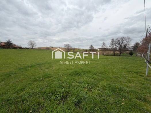 Terrain constructible à vendre 80 000 € 1 230 m² de terrain La Magdelaine-sur-Tarn 31340