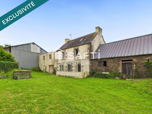 Maison à vendre 168 000 € 5 pièces 4 chambres 112 m² 1 524 m² de terrain Saint-Martin-des-Champs 29600