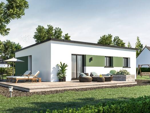 Terrain avec maison neuve à vendre 216 000 € 4 pièces 3 chambres 70 m² 423 m² de terrain Plerneuf 22170