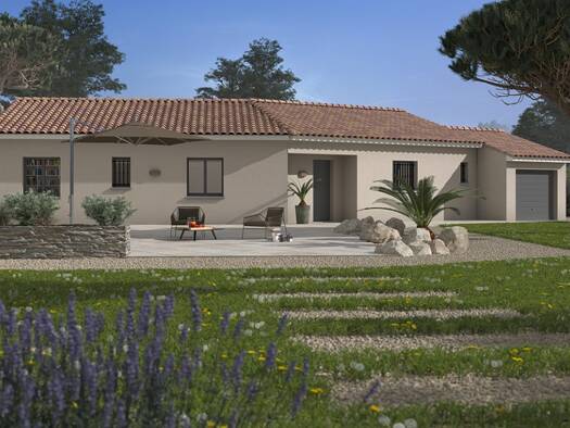 Terrain avec maison neuve à vendre 282 587 € 4 pièces 3 chambres 100 m² 650 m² de terrain Cadours 31480