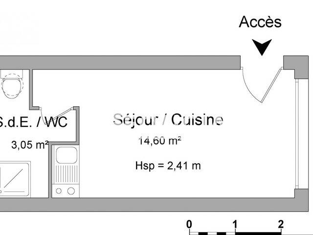Maison à louer, 18m², LA ROCHELLE