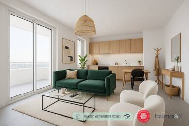 Appartement à vendre 233 176 € 2 pièces 50 m² RDC Marcel Sembat Villetaneuse 93430