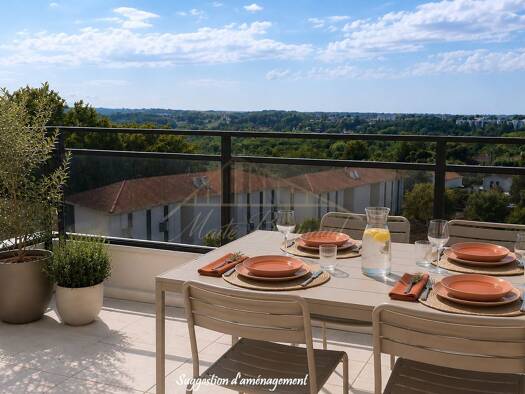 Appartement à vendre 340 000 € 4 pièces 3 chambres 83,82 m² Étage 8/8 Saint-Pierre-d'Irube 64990