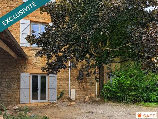 Duplex à vendre 195 000 € 3 pièces 2 chambres 107 m² Alix 69380