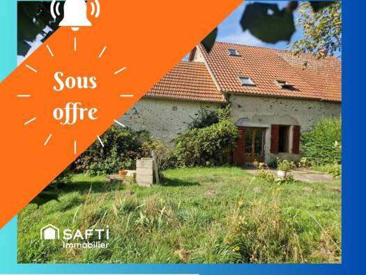 Maison à vendre 74 500 € 4 pièces 3 chambres 88 m² 3 390 m² de terrain Louroux-de-Bouble 03330