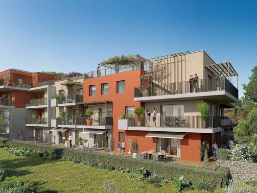 Appartement à vendre - neuf 240 000 € 2 pièces 33,8 m² Les Combes Antibes 06600