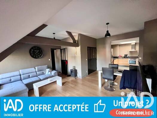 Appartement à vendre 126 000 € 3 pièces 1 chambre 51 m² Étage 2/2 Centre Ville Béthune 62400