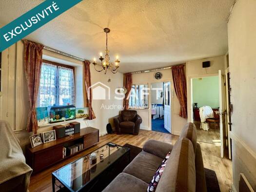 Maison à vendre 49 900 € 5 pièces 3 chambres 98 m² 346 m² de terrain Mérinchal 23420