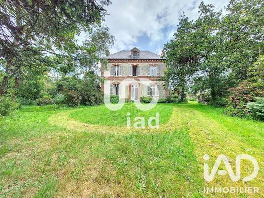 Demeure à vendre 252 000 € 8 pièces 6 chambres 342 m² 5 320 m² de terrain Bourgvallées 50750