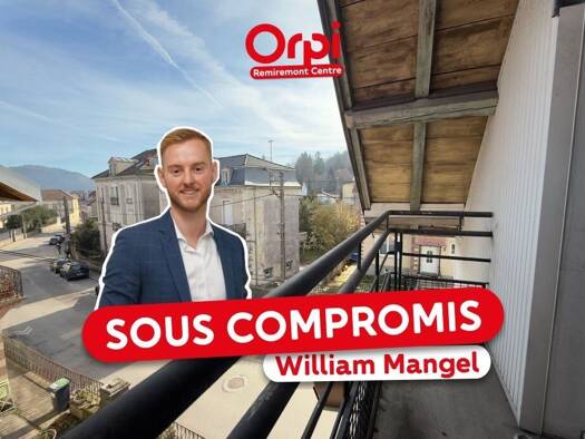 Duplex à vendre 112 900 € 4 pièces 3 chambres 84 m² 1 étages Champ de Mars-Le Calvaire-La Magdelaine Remiremont 88200