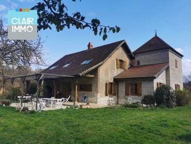 Maison à vendre 347 000 € 6 pièces 5 chambres 187 m² 21 142 m² de terrain Authumes 71270