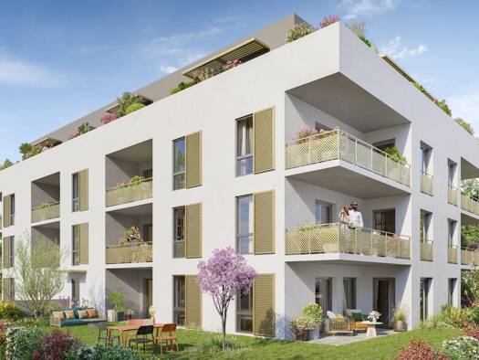 Appartement à vendre - neuf 310 000 € 3 pièces 2 chambres 63,8 m² dès le 30/09/2028 Douvaine 74140