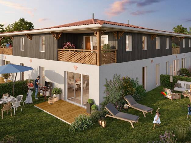 Appartement à vendre - neuf 475 000 € 4 pièces 3 chambres 75,4 m² RDC Arès 33740
