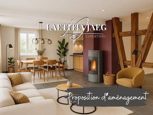 Appartement à vendre 207 000 € 3 pièces 2 chambres 133 m² RDC Gerstheim 67150