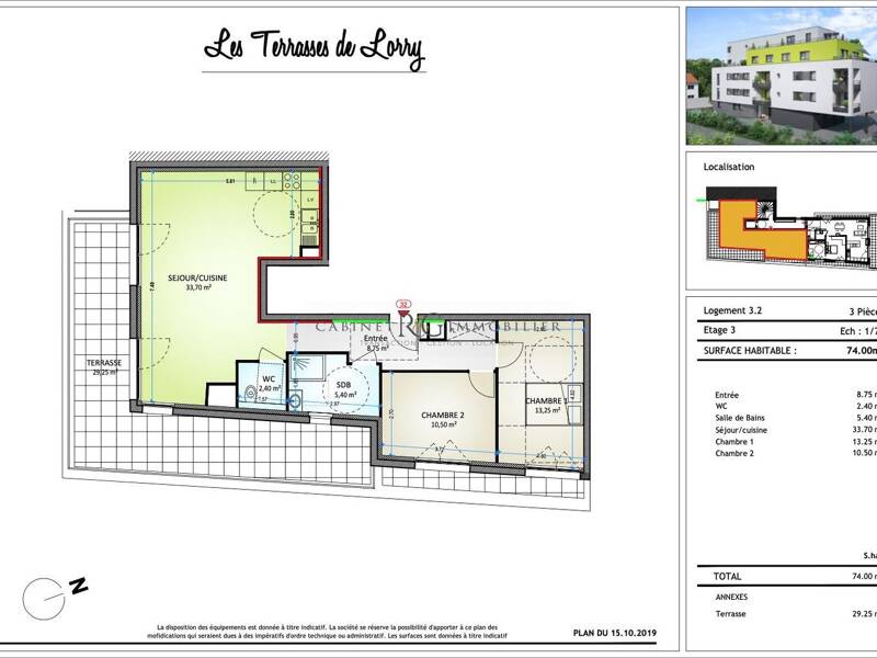 Maison à louer, 74m², METZ
