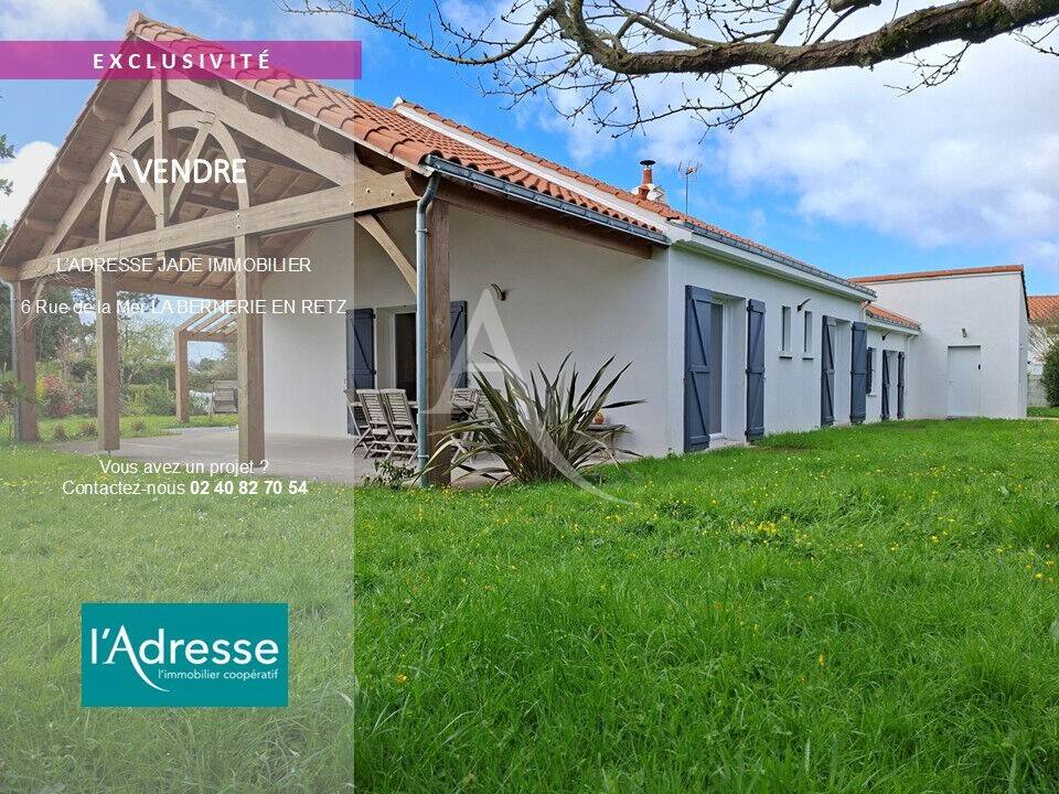 Maison à vendre, 113m², LA BERNERIE EN RETZ