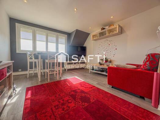 Appartement à vendre 139 900 € 2 pièces 1 chambre 44 m² Étage 3/3 Le Hôme-Varaville Varaville 14390