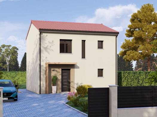 Terrain avec maison neuve à vendre 258 516 € 4 pièces 3 chambres 90 m² 450 m² de terrain Orcet 63670