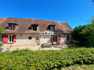Maison à vendre 121 000 € 4 pièces 3 chambres 124 m² 1 345 m² de terrain Nassigny 03190