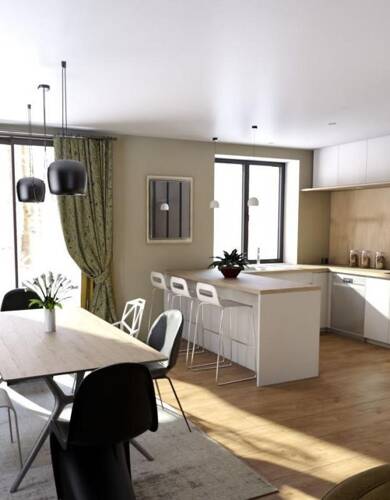 Appartement à vendre 369 000 € 5 pièces 4 chambres 121 m² 8ème étage Pont du cens - Petit Port Nantes 44300