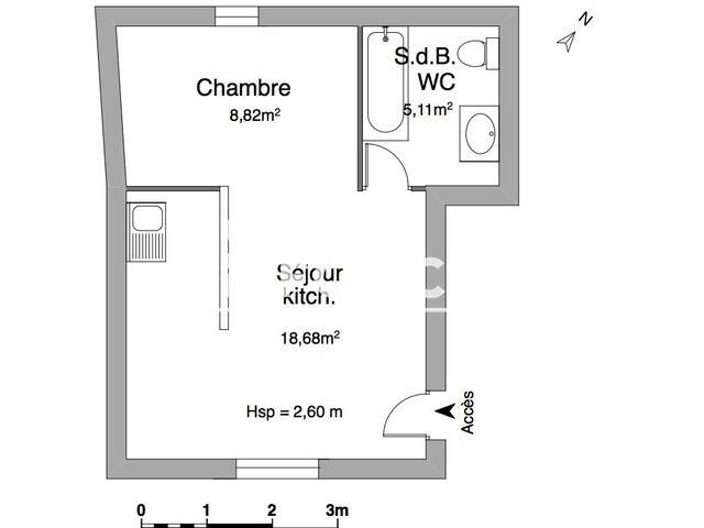 Maison à louer, 33m², CHOLET