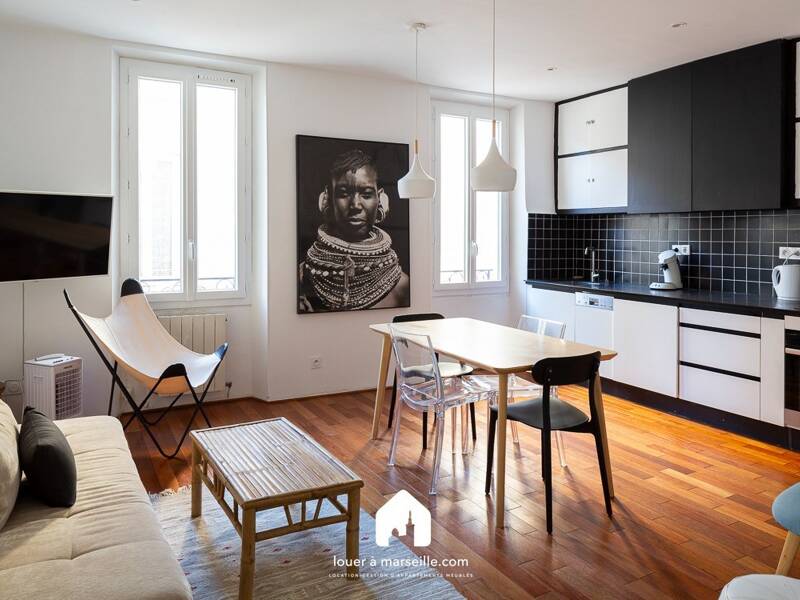 Maison à louer, 64m², MARSEILLE 2E