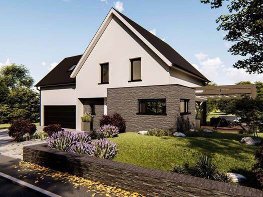 Terrain avec maison neuve à vendre 491 280 € 6 pièces 4 chambres 137 m² 800 m² de terrain Rhinau 67860