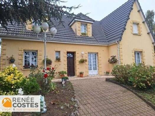 Maison en viager occupé Bouquet 115 600 € 5 pièces 4 chambres 165 m² 804 m² de terrain Cerences 50510