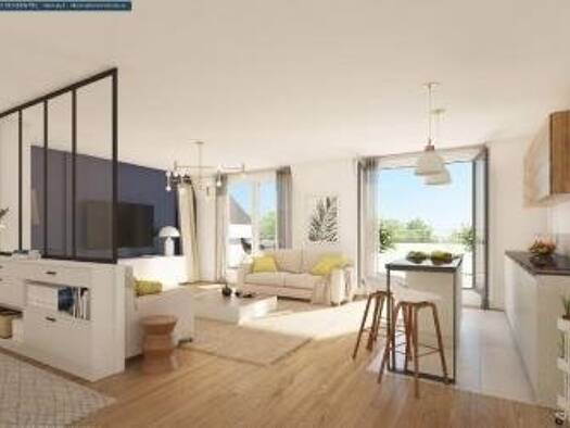 Duplex à vendre - neuf 245 000 € 3 pièces 2 chambres 68 m² RDC Forêt-Hippodrome-Parc Compiègne 60200