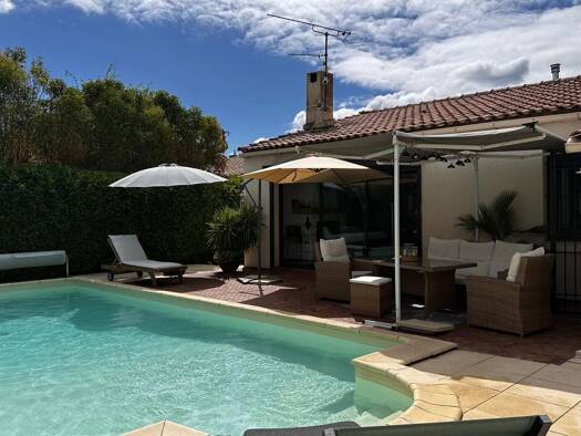 Maison de plain-pied à vendre 289 000 € 5 pièces 4 chambres 135 m² 555 m² de terrain La Reille-Grazailles-Hauts de Grazailles-Pierre Blanche-Berthelot Carcassonne 11000
