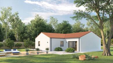 Maison neuve à vendre 205 821 € 5 pièces 4 chambres 100 m² 493 m² de terrain Chantonnay 85110